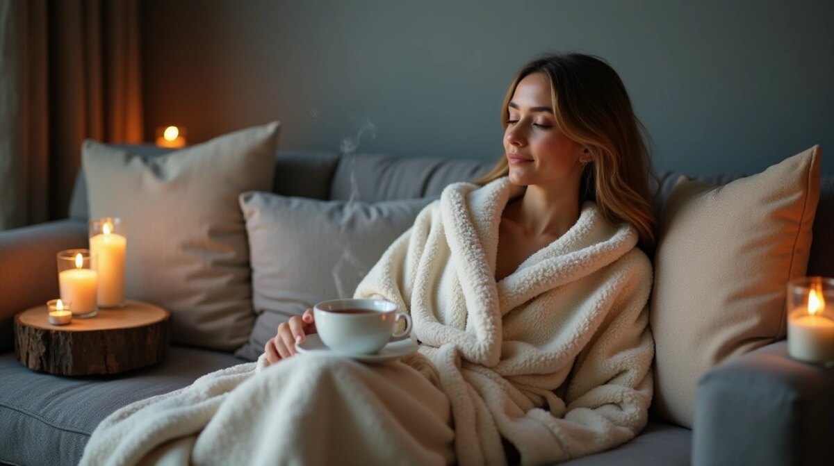 Le peignoir polaire, allié confort pour vos soirées bien-être