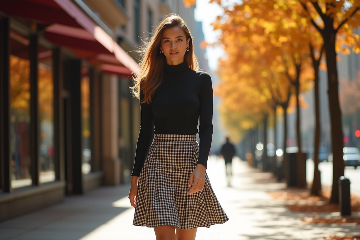 jupe automne
