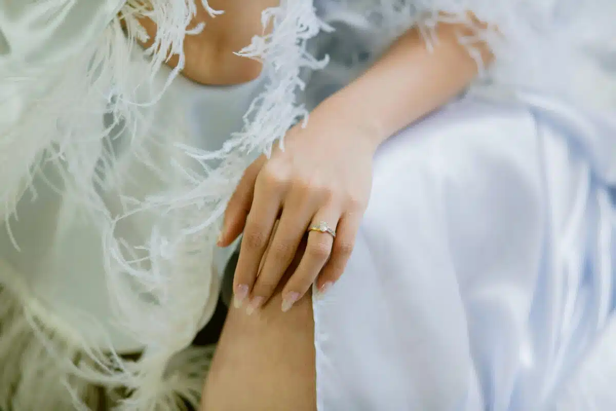 alliance de mariée
