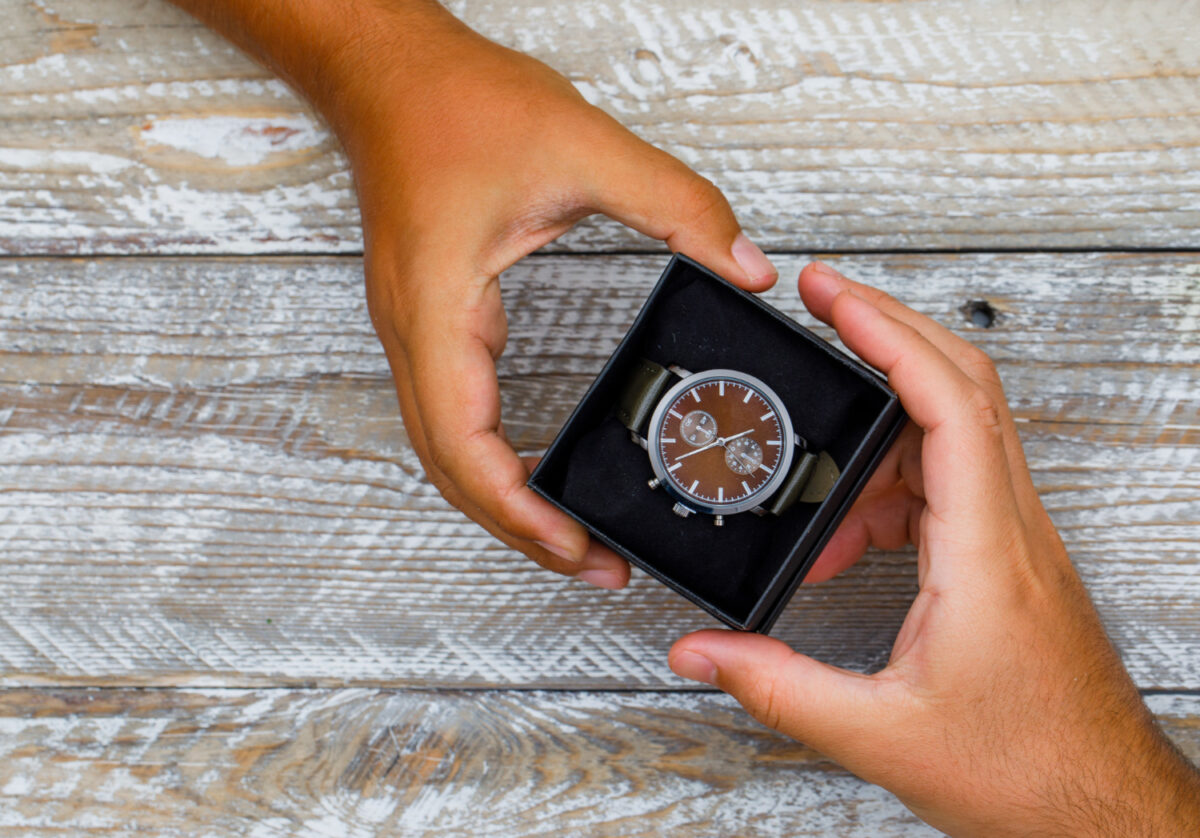 rangement de montre